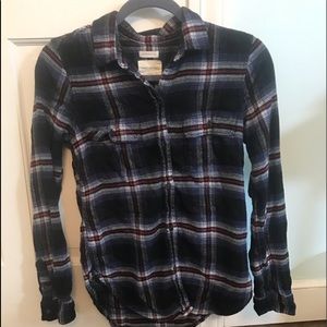 American Eagle Flannel 💙❤️🤍